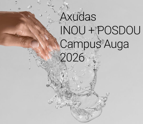 Xa se poden solicitar as axudas INOU + POSDOU Campus Auga 2026